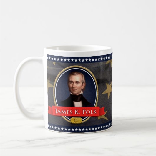 James K. Polk Koffiemok (Links)