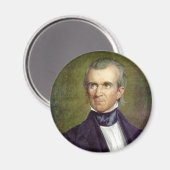 James K Polk Magnet (Voorkant / Achterkant)