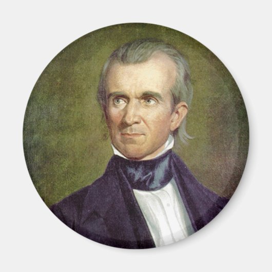 James K Polk Magnet (Voorkant)