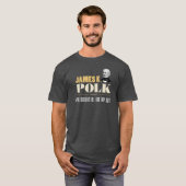 James K. Polk Presidentiële Geboorteplaats - Portr T-shirt (Voorkant volledig)
