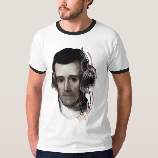 James K. Polk Radio T-shirt (Voorkant)