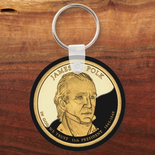 JAMES K. POLK SLEUTELHANGER (Voorkant)