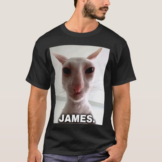 James Kat T-shirt (Voorkant)