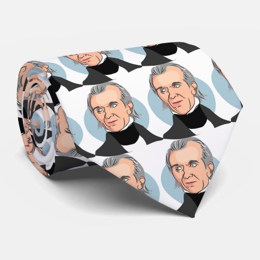 James Knox Polk Stropdas (Opgerold)