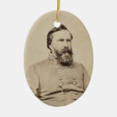 James Longstreet Keramisch Ornament (Voorkant)