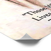 James M Barrie "Spread Sunshine" Quote Poster (Hoek)