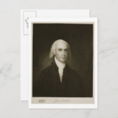 James Madison, 4de President van de Verenigde Stat Briefkaart (Voorkant / Achterkant)