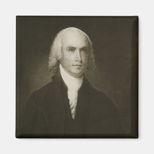 James Madison, 4de President van de Verenigde Stat Magneet (Voorkant)