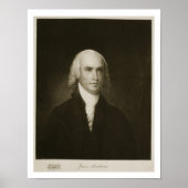 James Madison, 4de President van de Verenigde Stat Poster (Voorkant)