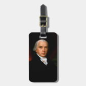 James Madison 4de President van de Verenigde State Bagagelabel (Voorkant verticaal)
