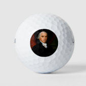 James Madison 4de President van de Verenigde State Golfballen (Voorkant)
