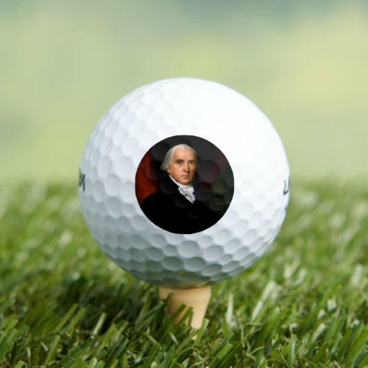James Madison 4de President van de Verenigde State Golfballen (Insitu Shirt)