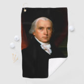 James Madison 4de President van de Verenigde State Golfhanddoek (Insitu)