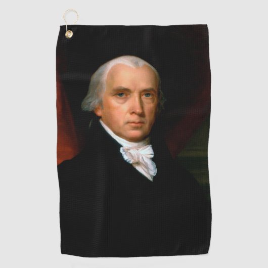 James Madison 4de President van de Verenigde State Golfhanddoek (Voorkant)