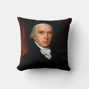 James Madison 4de President van de Verenigde State Kussen