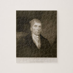 James Madison 82 jaar oud, gegraveerd door Thomas  Legpuzzel