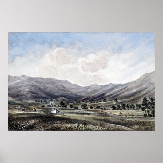 James Madison Alden Rancho en Valley Santa Cruz Poster (Voorkant)