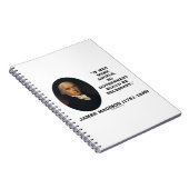 James Madison als Mannen Angels waren, geen citaat Notitieboek (Rechterzijde)