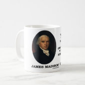 James Madison, als Mannen Angels waren zou geen go Koffiemok (Voorkant links)