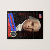 James Madison Baseball Card Legpuzzel (Horizontaal)