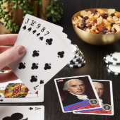 James Madison Baseball Card Pokerkaarten (Insitu)