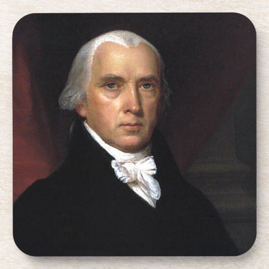James Madison Bier Onderzetter (Voorkant)