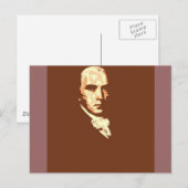 James Madison Briefkaart (Voorkant / Achterkant)