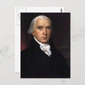 James Madison Briefkaart (Voorkant / Achterkant)