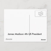 James Madison Briefkaart (Achterkant)