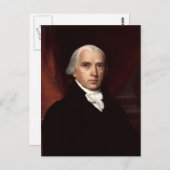 James Madison Briefkaart (Voorkant / Achterkant)
