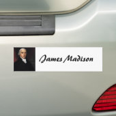 James Madison Bumpersticker (Op auto)
