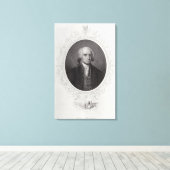 James Madison Canvas Afdruk (Insitu (Houten vloer))