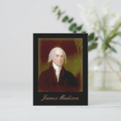 James Madison citeert Briefkaart (Staand voorkant)
