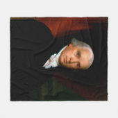 James Madison de 4e president: koloniaal Amerika Fleece Deken (Voorkant (Horizontaal))