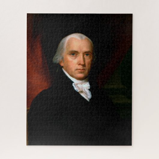 James Madison de 4e president: koloniaal Amerika Legpuzzel (Verticaal)