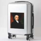 James Madison de 4e president: koloniaal Amerika Sticker (Koffer)