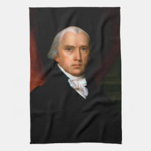 James Madison de 4e president: koloniaal Amerika Theedoek