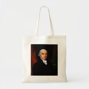 James Madison de 4e president: koloniaal Amerika Tote Bag