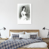 James Madison, Dolley Payne, c.1804-55 Canvas Afdruk (Insitu (Slaapkamer))