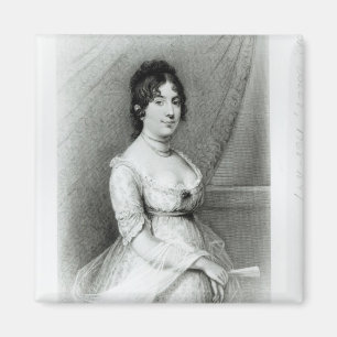 James Madison, Dolley Payne, c.1804-55 Magneet