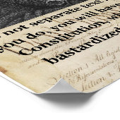 James Madison - Gedekte regering Poster (Hoek)