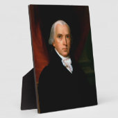 James Madison, het vierde President: koloniaal Ame Fotoplaat (Zijkant)