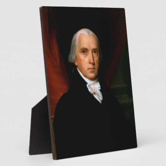 James Madison, het vierde President: koloniaal Ame Fotoplaat (Zijkant)