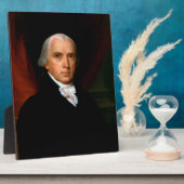 James Madison, het vierde President: koloniaal Ame Fotoplaat (Zijkant)