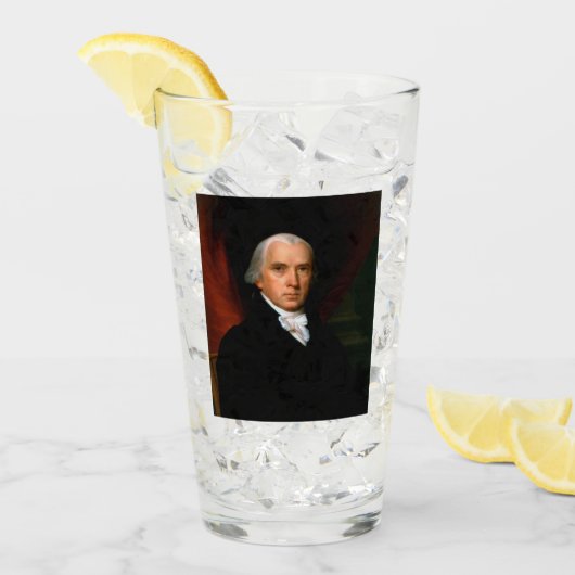James Madison, het vierde President: koloniaal Ame Glas (Voorkant ijs)