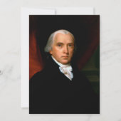 James Madison, het vierde President: koloniaal Ame Kaart (Voorkant)