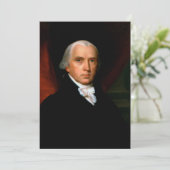James Madison, het vierde President: koloniaal Ame Kaart (Staand voorkant)