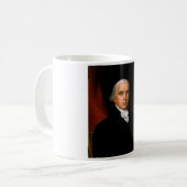 James Madison, het vierde President: koloniaal Ame Koffiemok (Voorkant links)