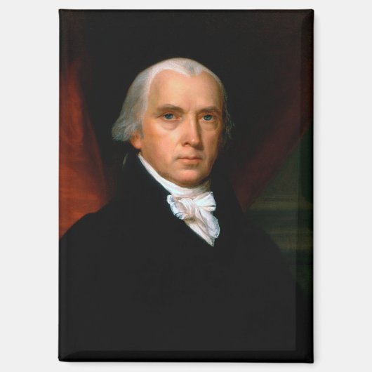 James Madison, het vierde President: koloniaal Ame Magneet (Voorkant)