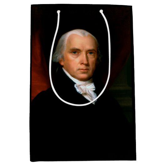 James Madison, het vierde President: koloniaal Ame Medium Cadeauzakje (Voorkant)